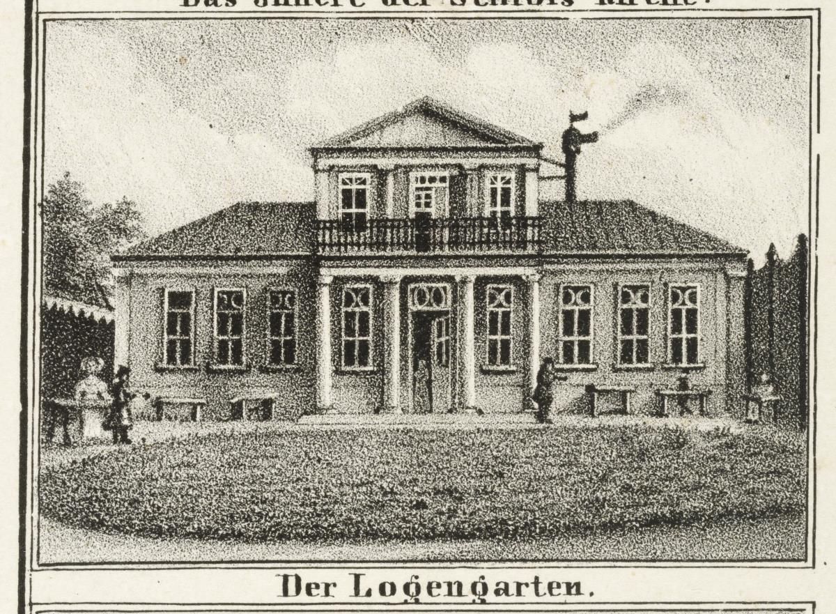 Ansicht von Stettin