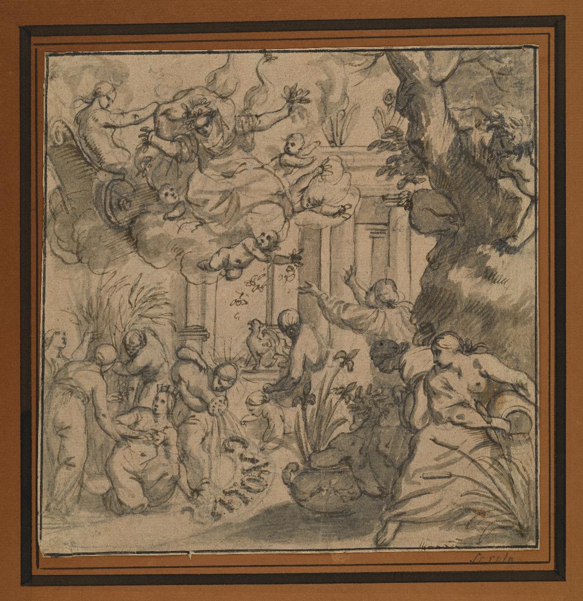 Allegorische Szene
