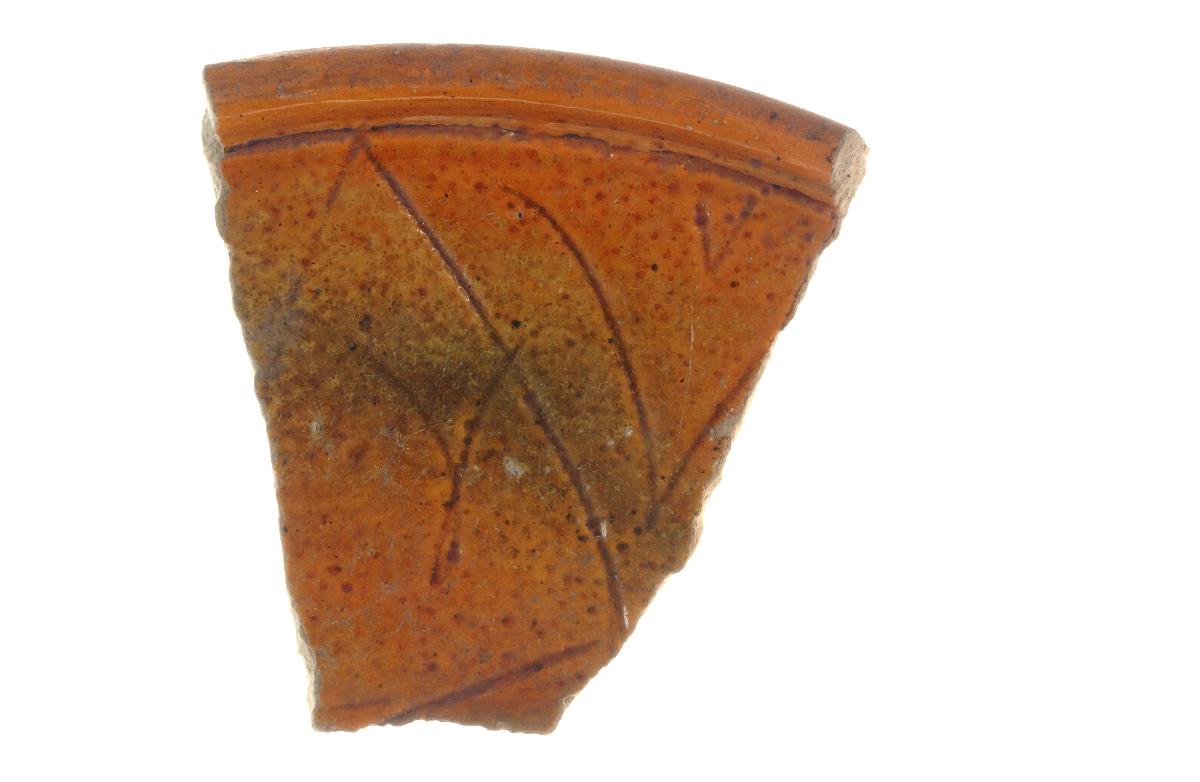 Schale oder tiefer Teller, Fragment