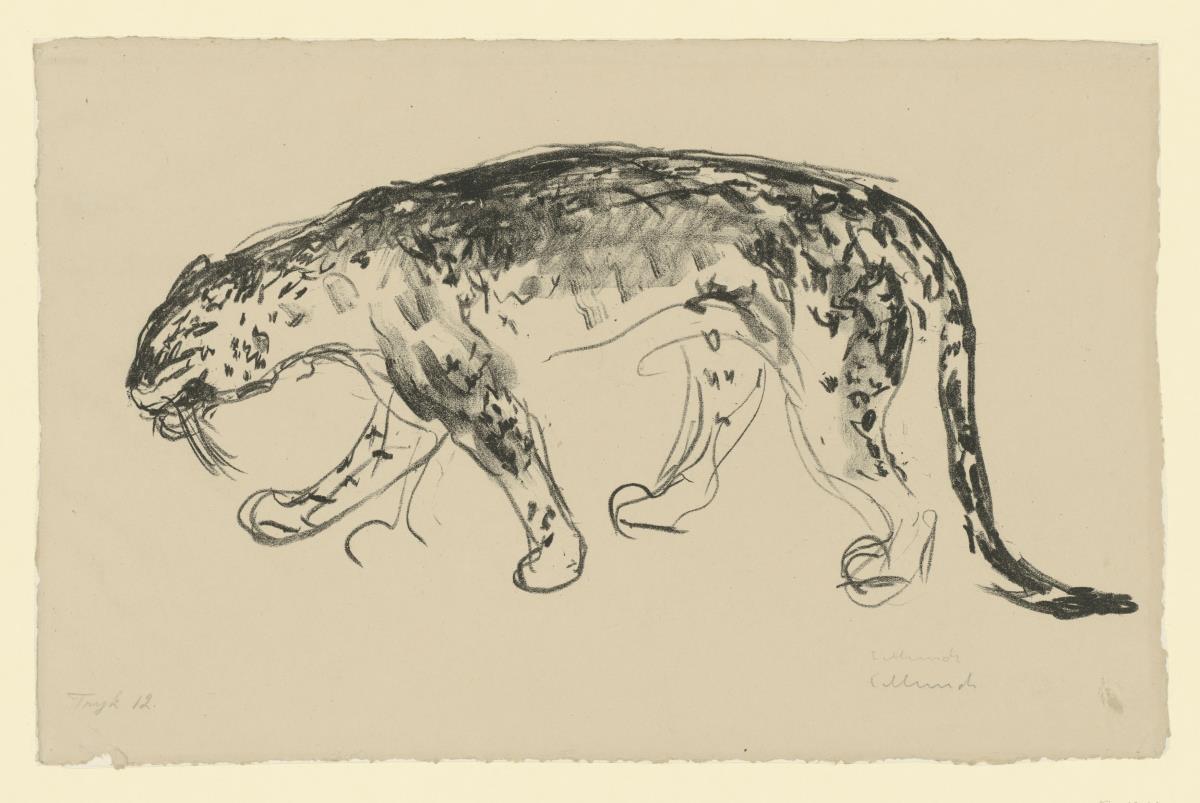 Schleichender Panther