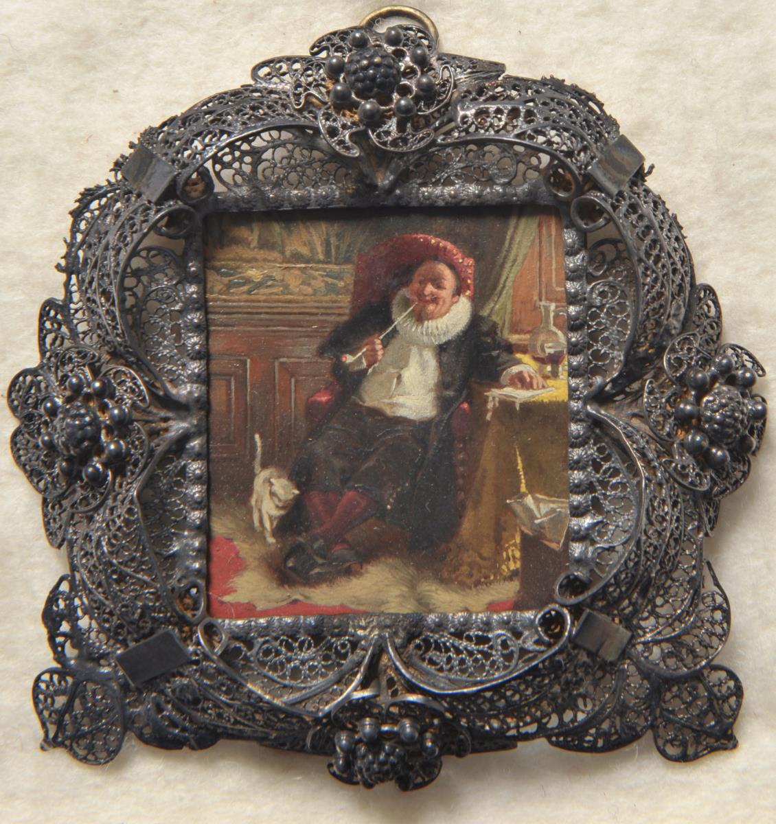 Dolce far niente. Miniatur aus der Sammlung Loewe