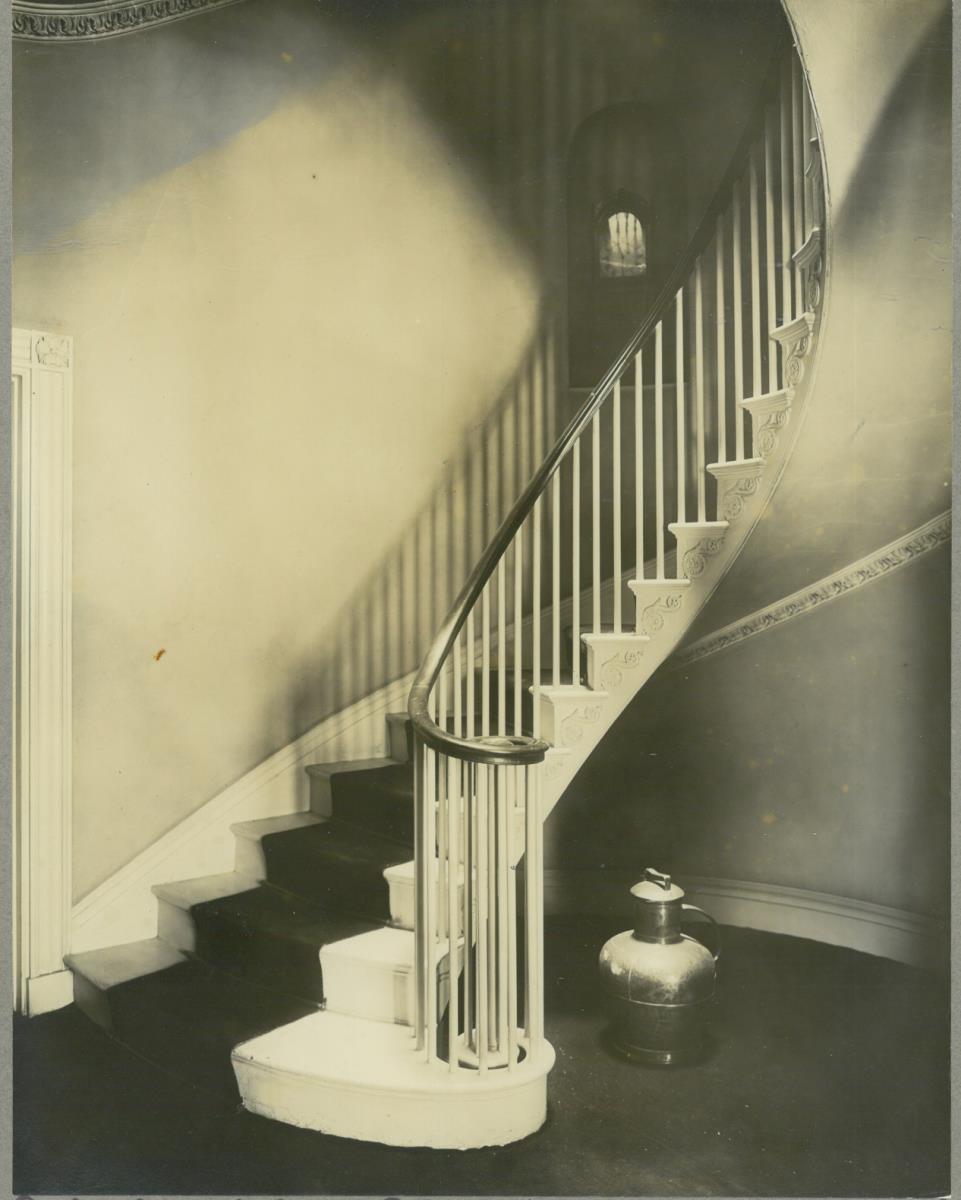 Boston, 39-40, Beacon Street, Nathan Appleton Residence / Appleton-Parker House, Treppenabsatz