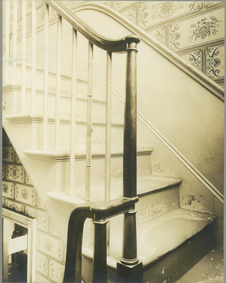 Boston, 39-40, Beacon Street, Nathan Appleton Residence / Appleton-Parker House, unterer Treppenabsatz