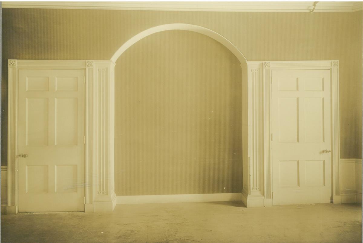 Boston, 39-40, Beacon Street, Nathan Appleton Residence / Appleton-Parker House, Ansicht zweier Türen
