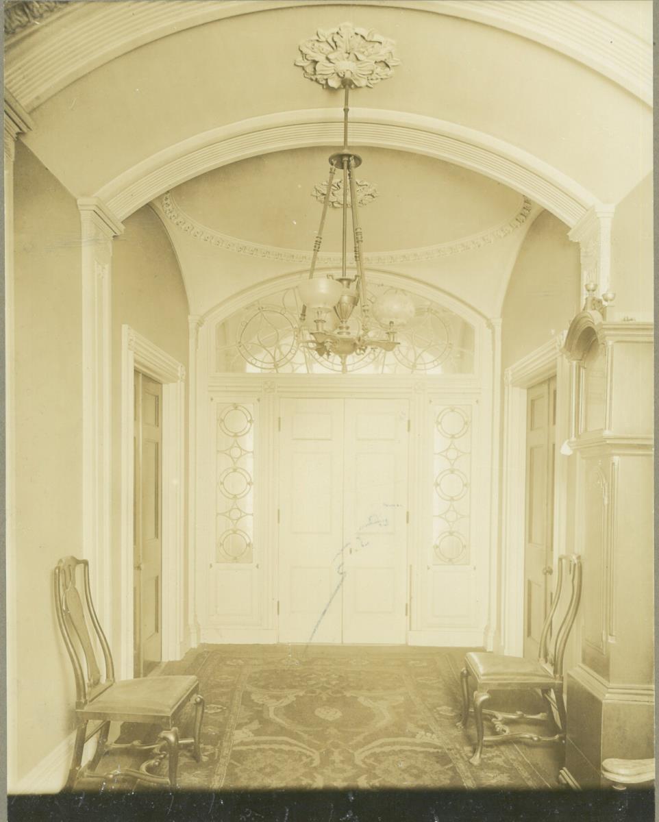 Boston, 39-40, Beacon Street, Nathan Appleton Residence / Appleton-Parker House, Flur