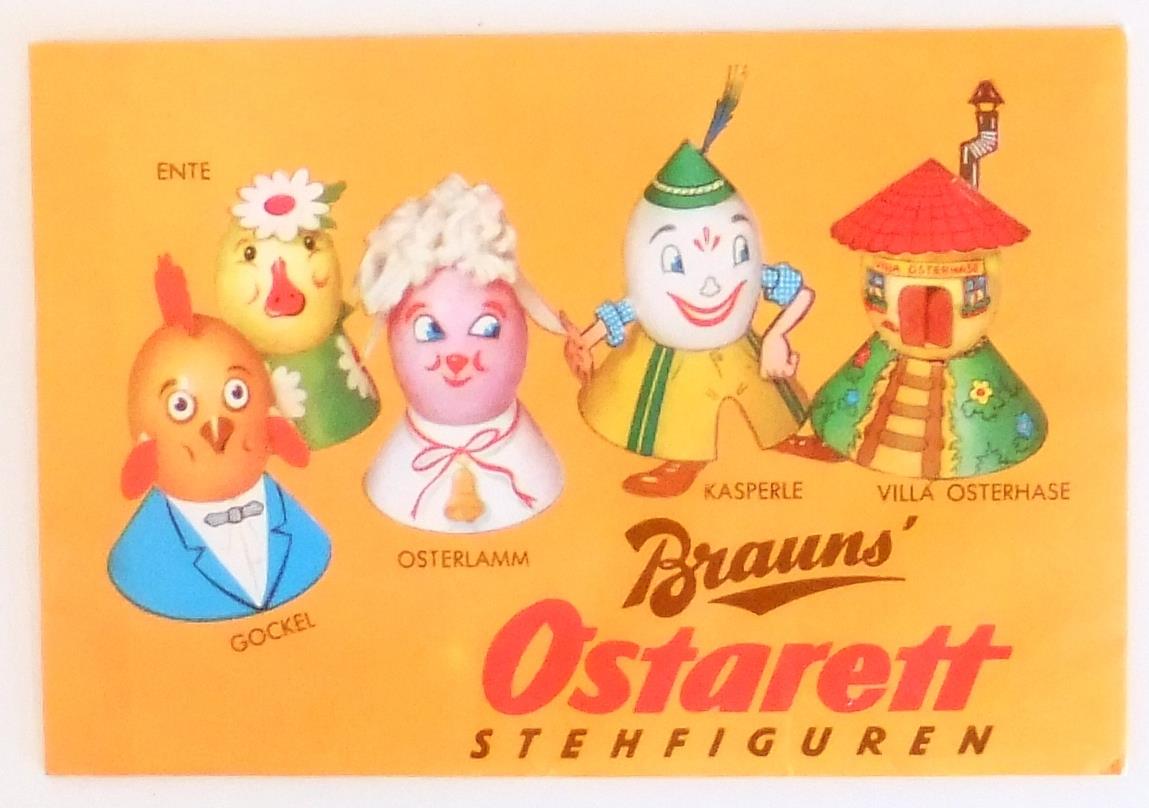 Brauns Ostarett. Stehfiguren.