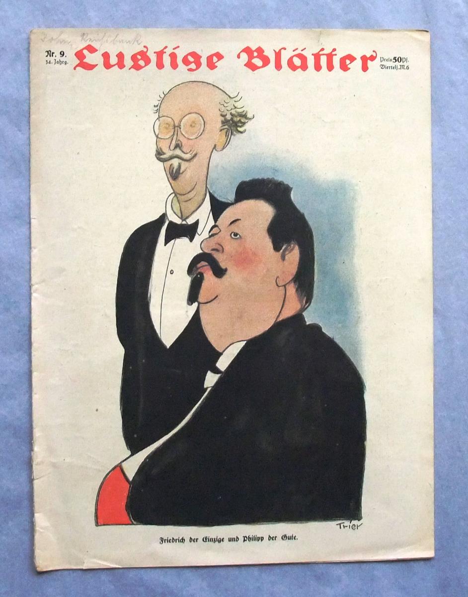 Lustige Blätter. Jg. 34, Nr.9