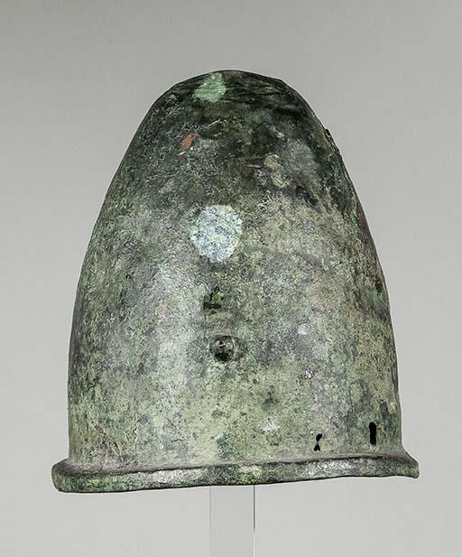 "Unteritalische Sturmhaube": Pilos-Helm