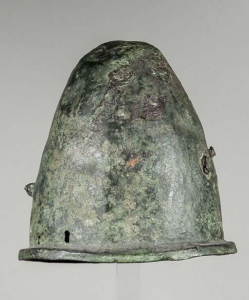 "Unteritalische Sturmhaube": Pilos-Helm