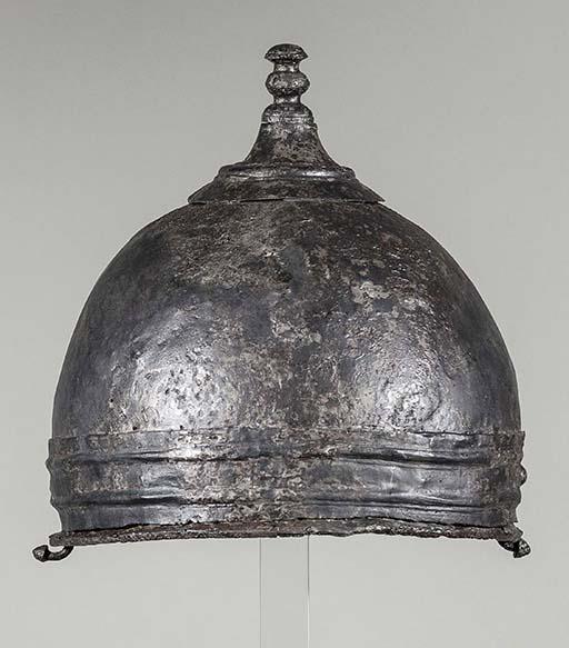 Keltischer Helm ("jockey cap")