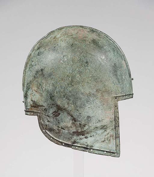 Früher illyrischer Helm