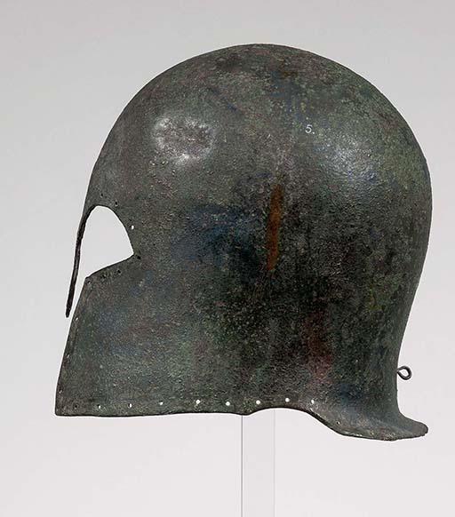 Korinthischer Helm, 1.Stufe