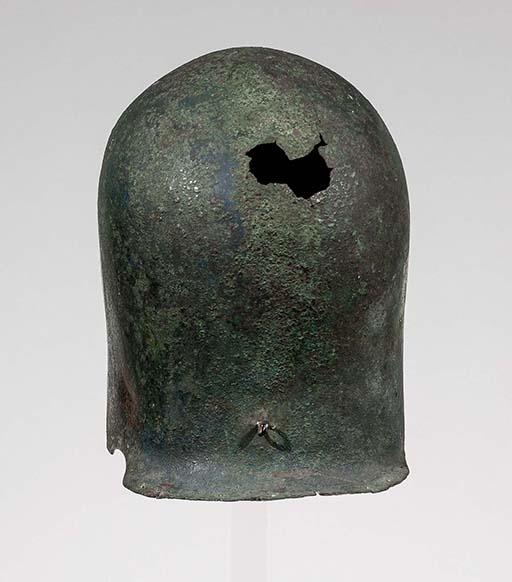 Korinthischer Helm, 1.Stufe