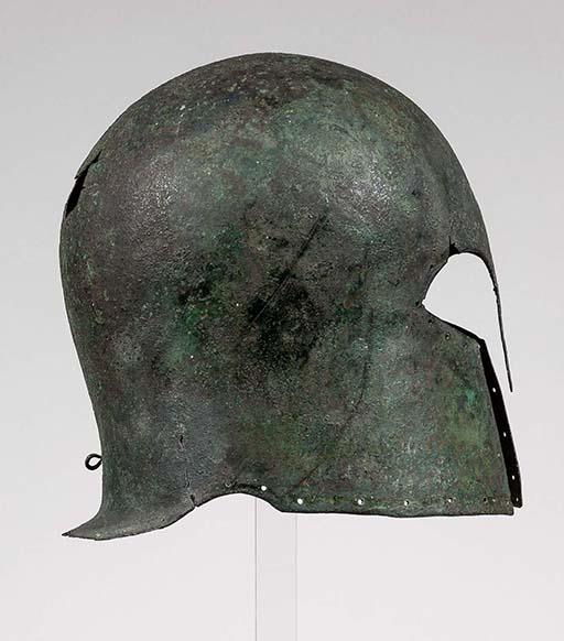 Korinthischer Helm, 1.Stufe