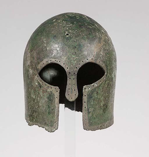 Korinthischer Helm, 1.Stufe