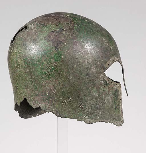 Korinthischer Helm, 1.Stufe