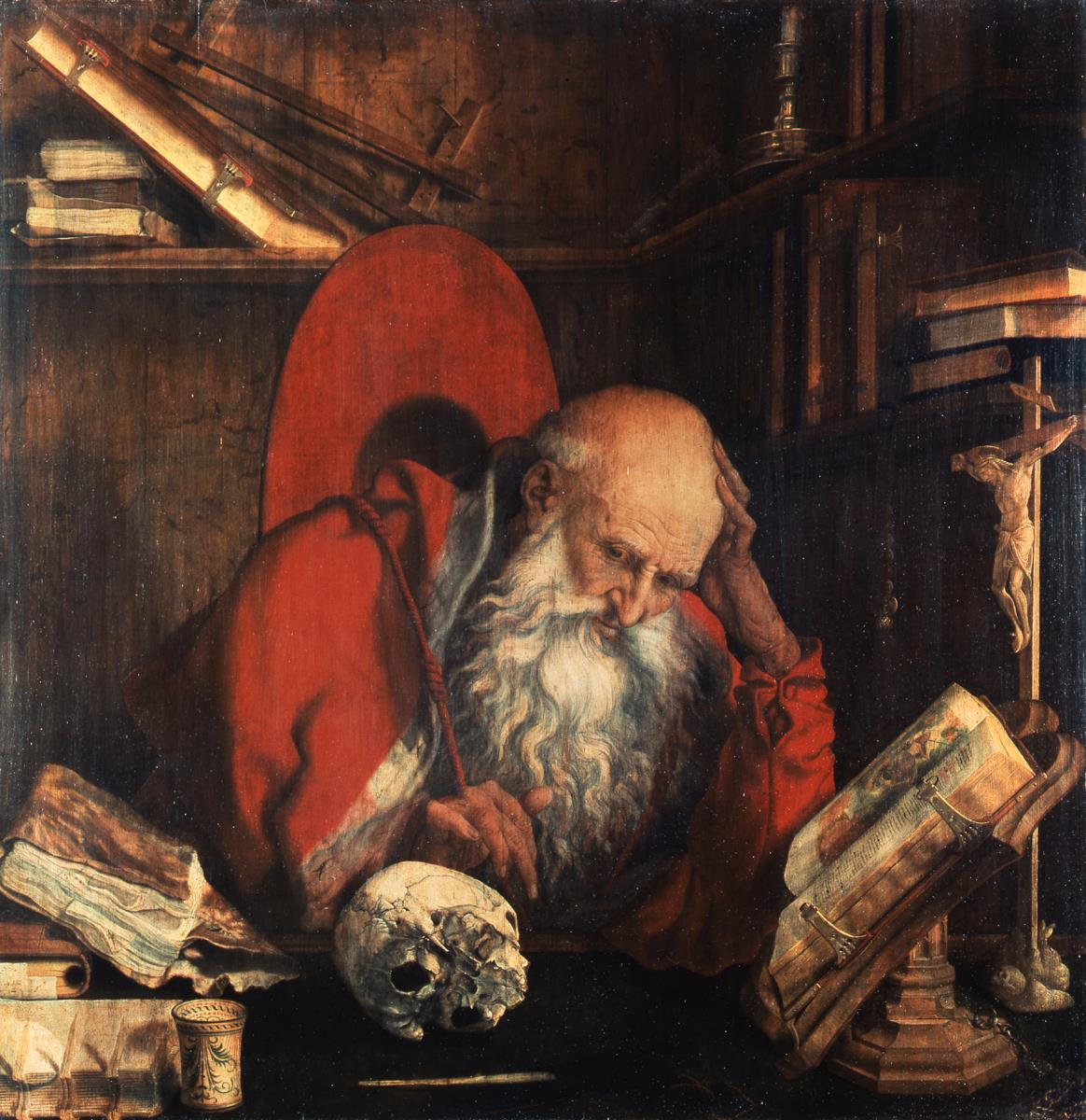 Der heilige Hieronymus in der Zelle