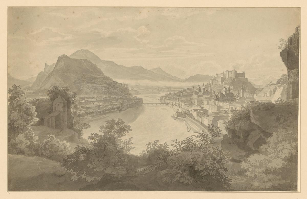 Blick auf Salzburg
