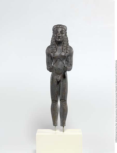 Statuette eines nackten Mannes