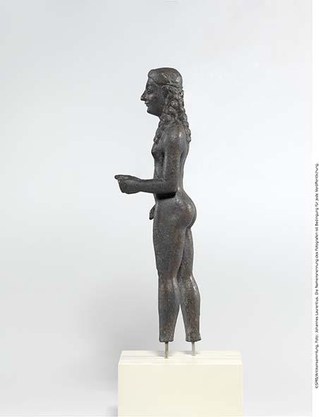 Statuette eines nackten Mannes