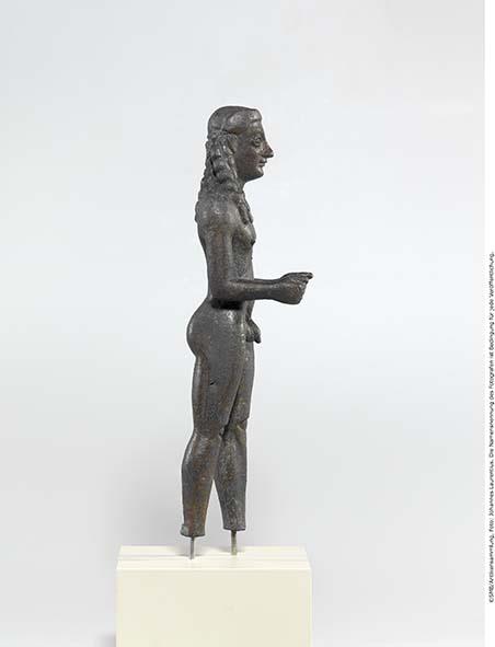 Statuette eines nackten Mannes