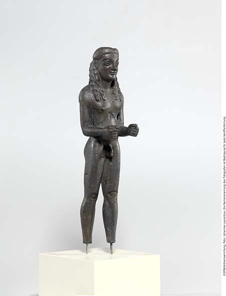 Statuette eines nackten Mannes