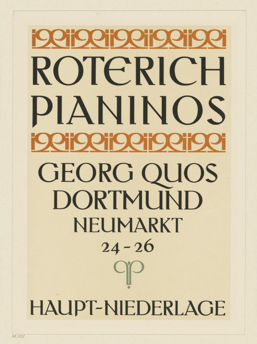 Roterich Pianinos Georg Quos