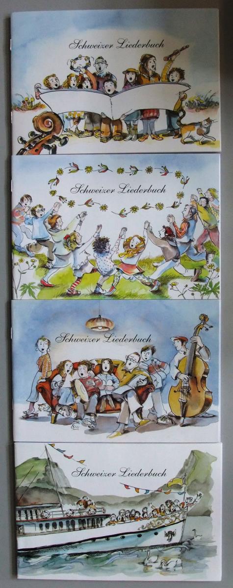 Beliebte Melodien für Kleine und Grosse, Bde. 1-4