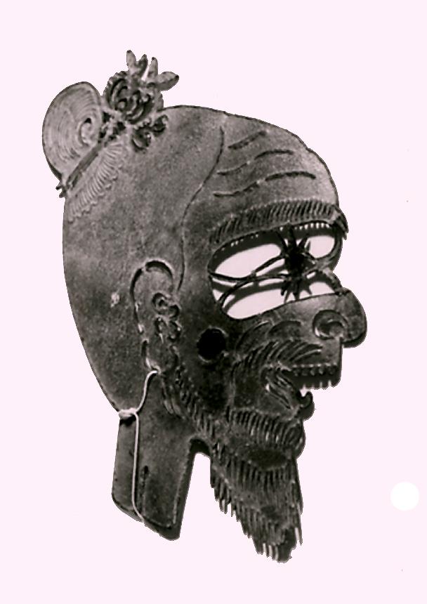 Daoistischer "Heiliger Greis"  皮影戲頭: 仙翁