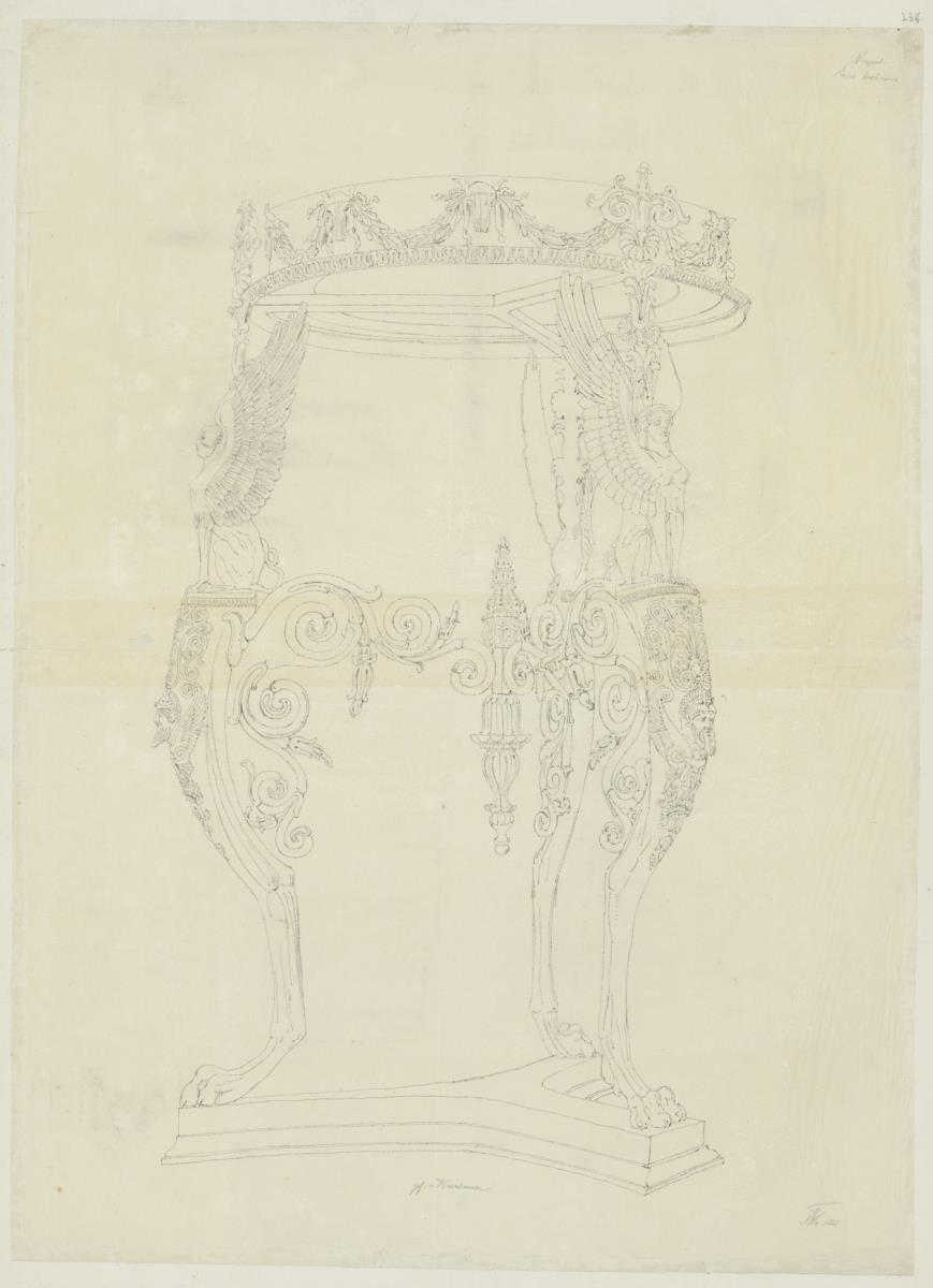 Skizzenbuch Italienreise, Neapel, Museo Archeologico Nazionale di Napoli