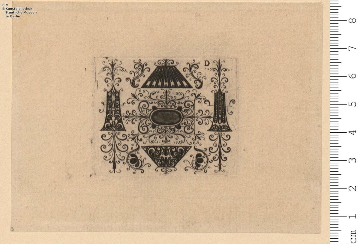 11 Blatt Schwarzornament: verschiedene Zierflächen und kleines Rankenwerk