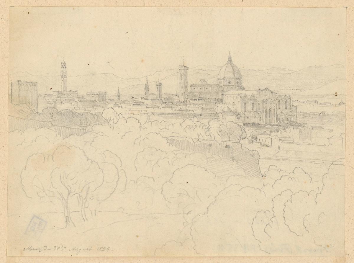 Blick auf Florenz