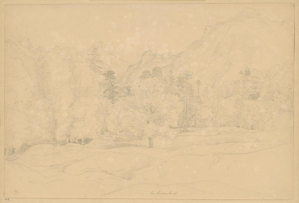 Alpenlandschaft bei Brannenberg