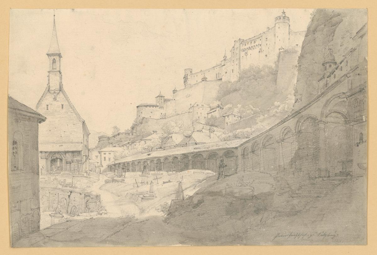 Der Peterskirchhof in Salzburg