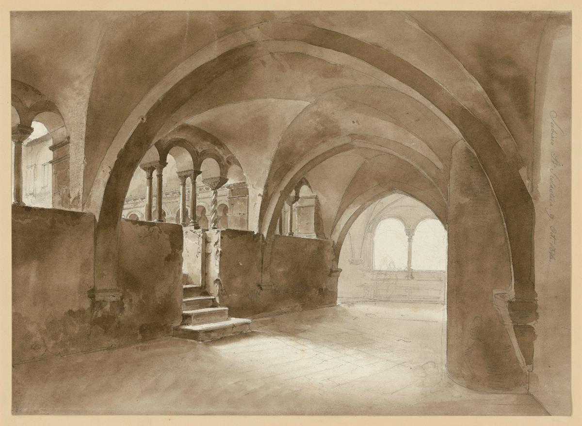Romanischer Kreuzgang in Sta. Scholastica in Subiaco