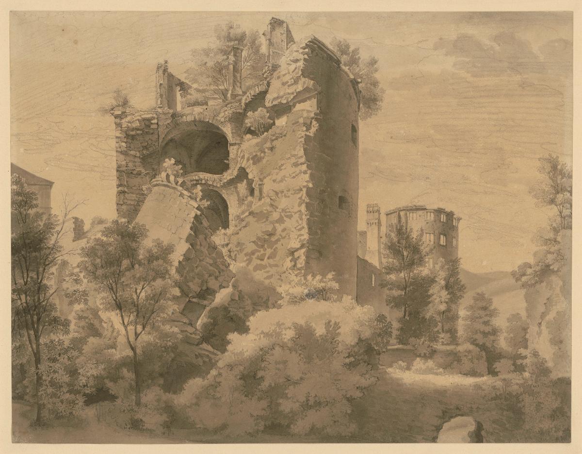 Türme des Schlosses von Heidelberg