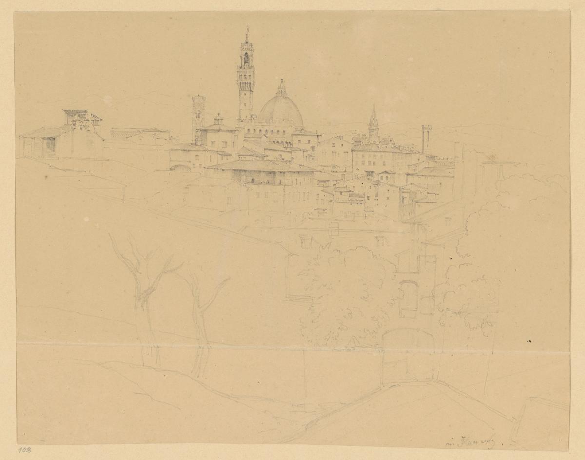 Blick auf Florenz mit Dom und Palazzo Vecchio