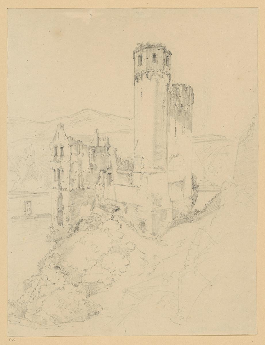 Burgruine Ehrenfels am Rhein