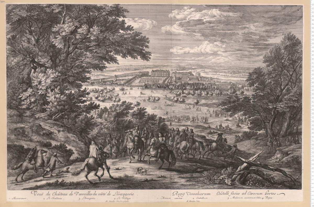 Veue du Chasteau de Versailles ... 1685.