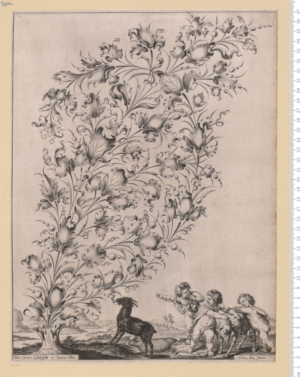 1 Blatt Schmuckstrauß
