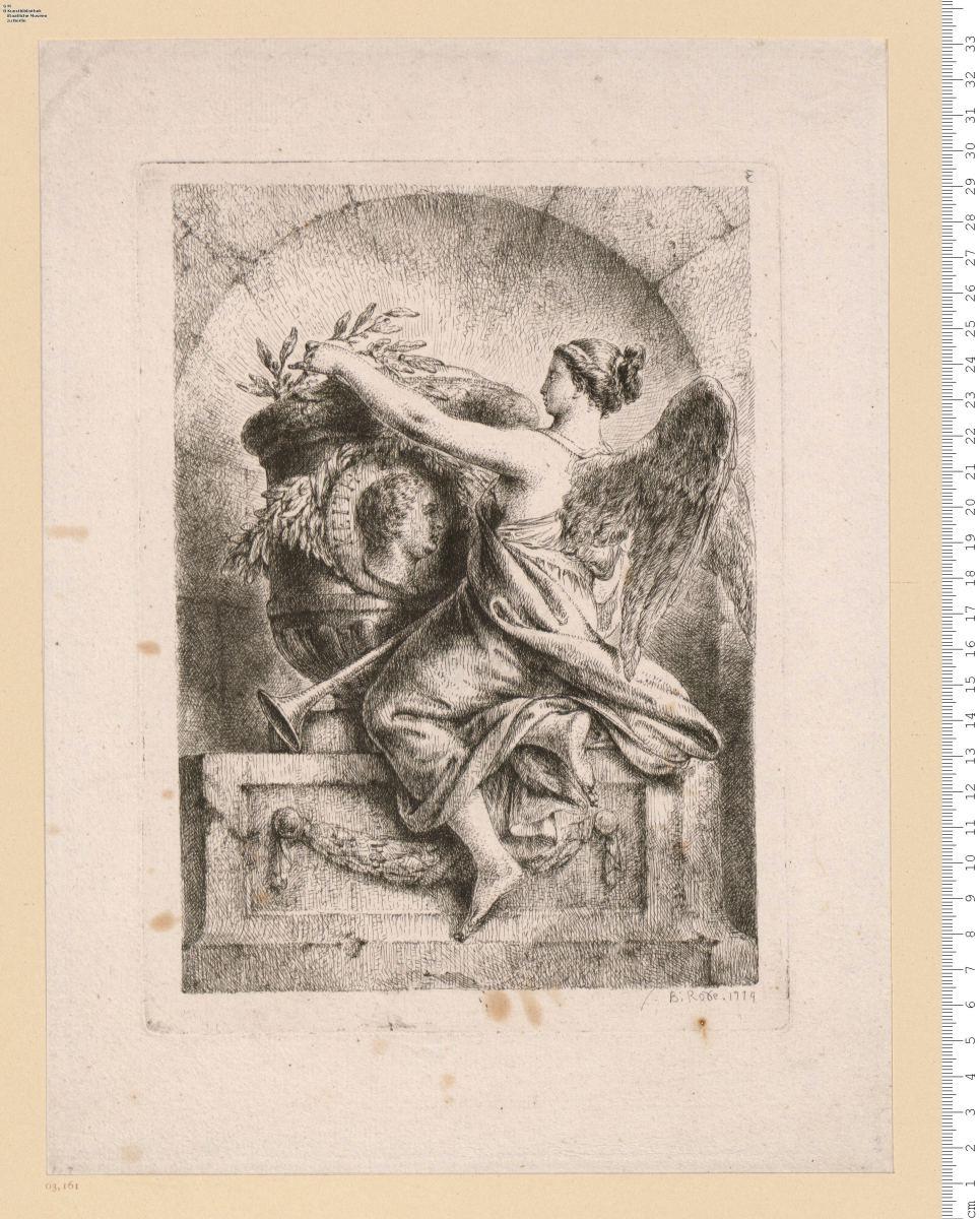 2) Urne für Keith, Nr. 3, bez: B. Rode. 1774.