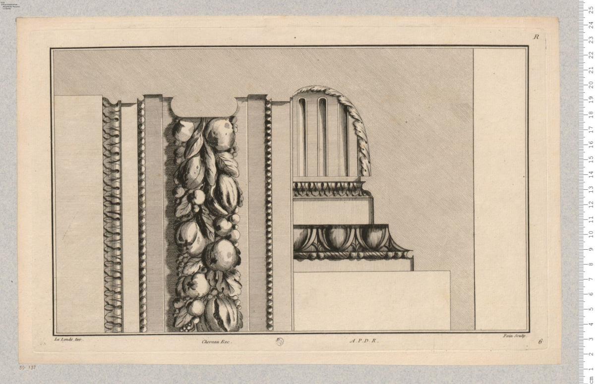 (13) Cahier 17 (R): ... Bordures et ... Corniches d'Appartement ...