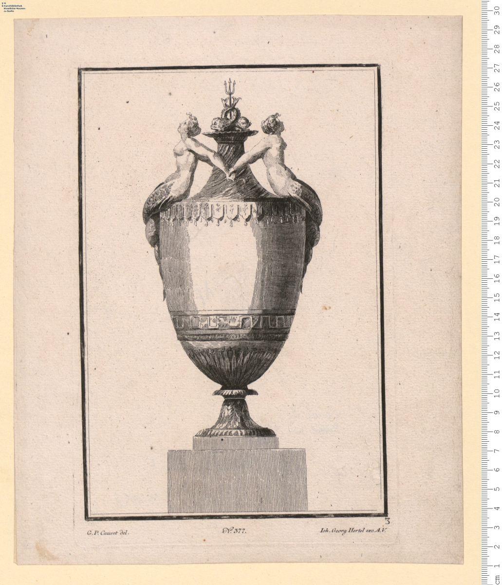 1 Blatt aus der Folge: Vases Antiques