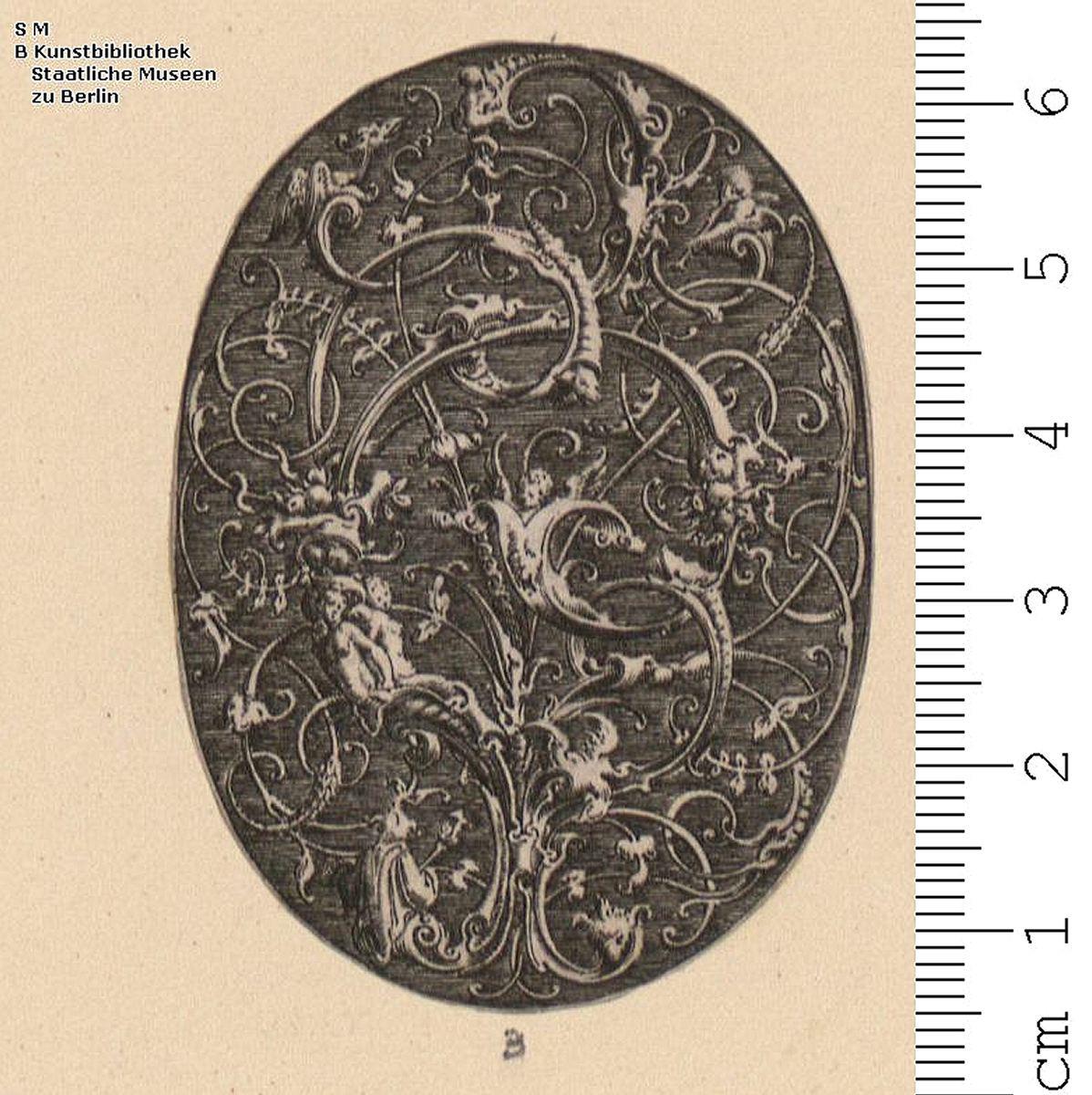 (2) 3 Blatt einer Folge: kleine Ovale, ähnlich den vorigen, H. Ianssen fecit, Nr. 1, 2 u. 1 Blatt o. Nr. (Nr. 3), da beschnitten. Blatt 1 außerdem bez: C I Visscher (zsgz.) Excude.