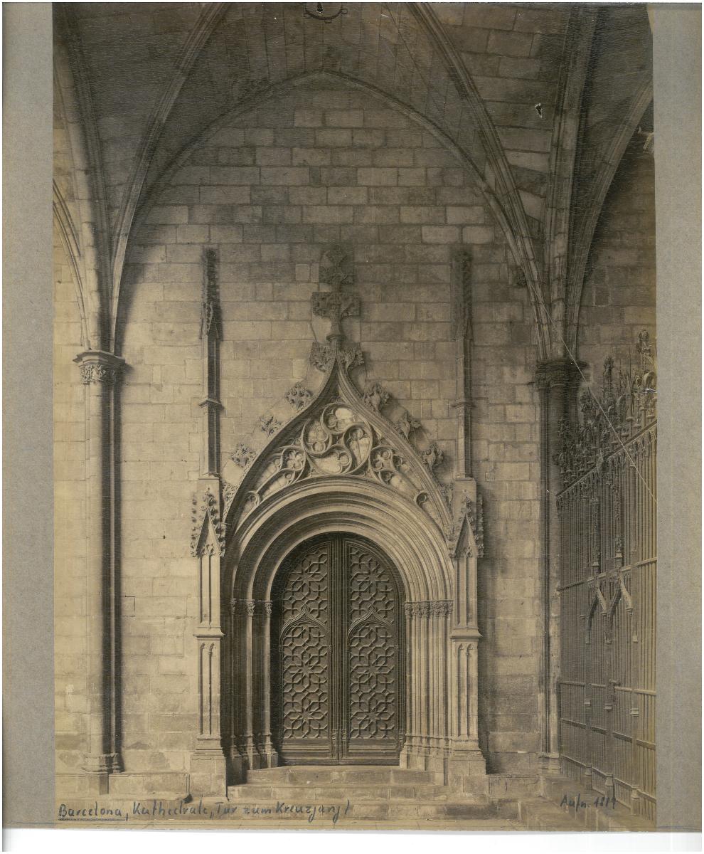 Barcelona, Kathedrale, Portal zum Kreuzgang