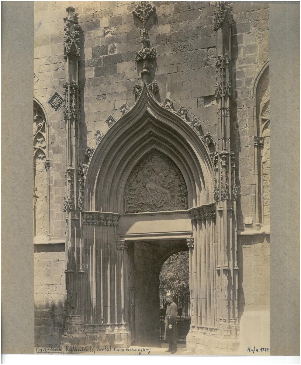 Barcelona, Kathedrale, Portal zum Kreuzgang