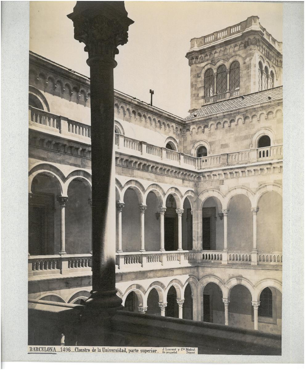 Barcelona, Universität, Kreuzgang, obere Galerie