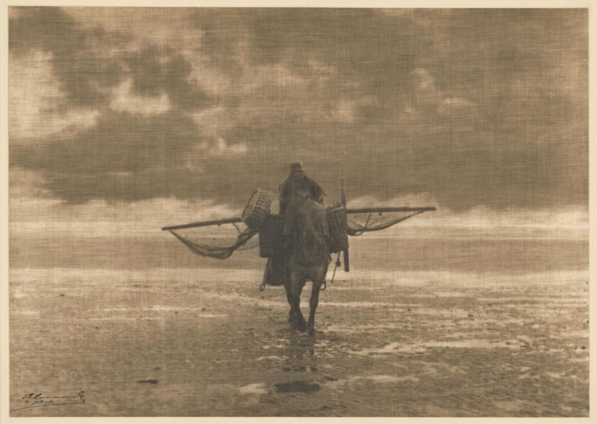 Ohne Titel (Wattfischer zu Pferd)
