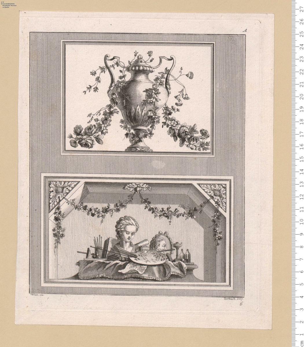 I.R Cahier, Folge A ... A Paris chés Fr. Chereau rue S.t Jacques aux 2. Piliers d'Or.