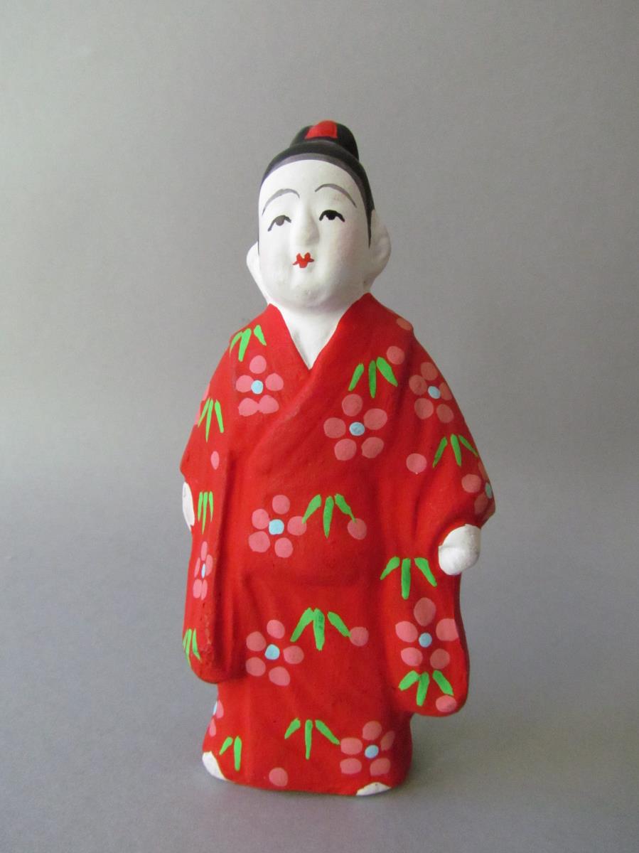 Frau im Kimono